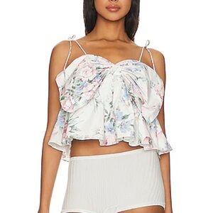 Selkie Pastel Ruffle Top - M